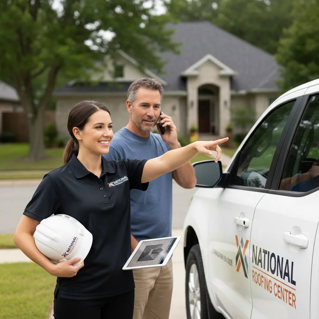 National Roofing Center customer support in Buhler